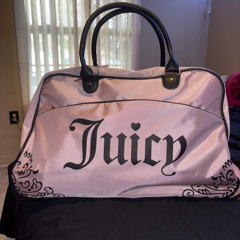 Juicy Couture Rose Gold Travel Bag